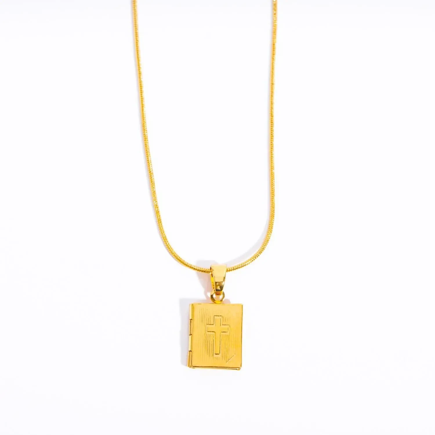 Bible Photo Box Album Necklace Pendant