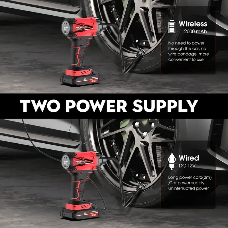 CARSUN Portable Wireless Air Compressor