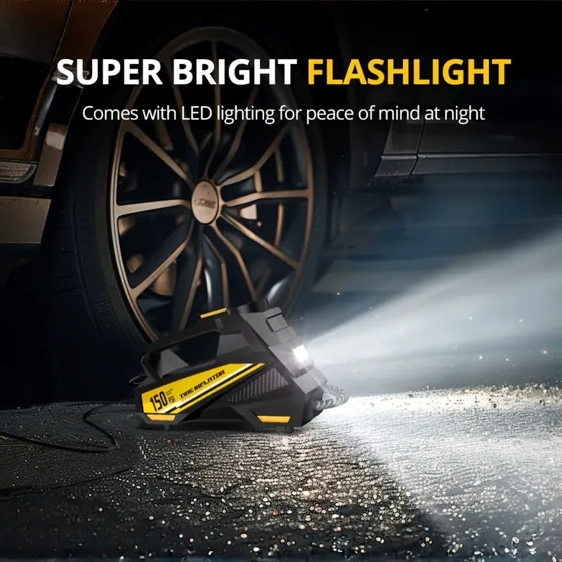 Carsun Digital Tire Inflator Portable Car Air Compressor Pump Air