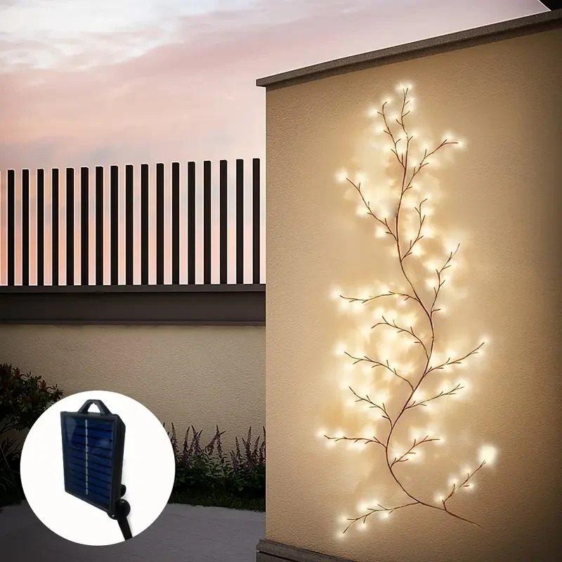 pc Solar Powered Tree Branch Light
