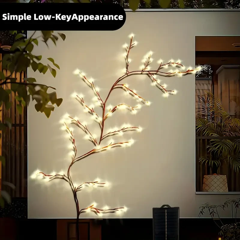 pc Solar Powered Tree Branch Light