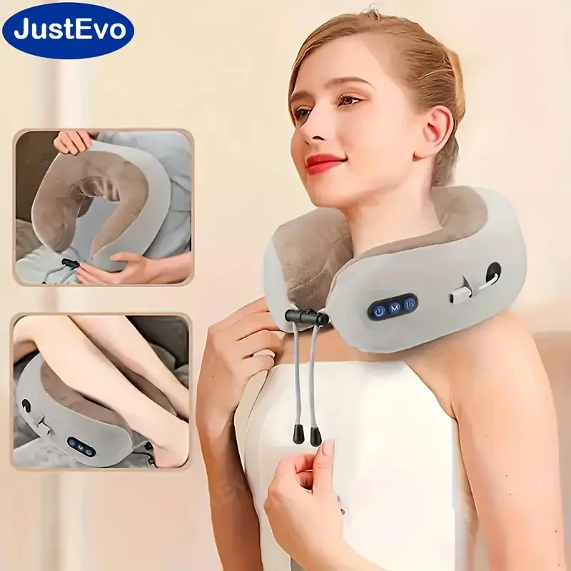JustEvo Neck Massaging Pillow