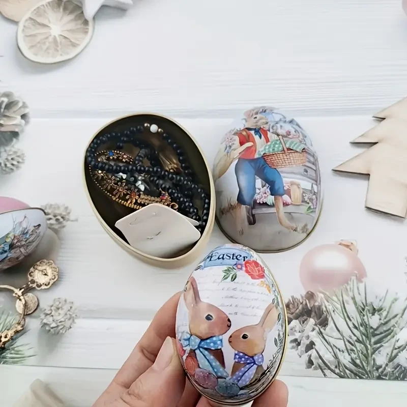 6-Pack Easter Iron Candy Boxes