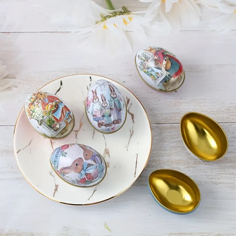 6-Pack Easter Iron Candy Boxes