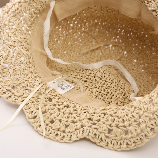 Summer Sunshade Big Brim Sun-proof Children's Straw Hat