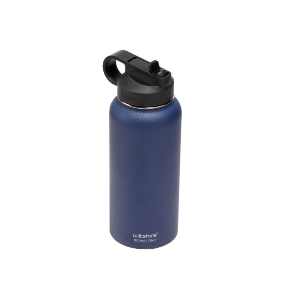Stainless Steel Bottle Navy 900ml - Wiltshire