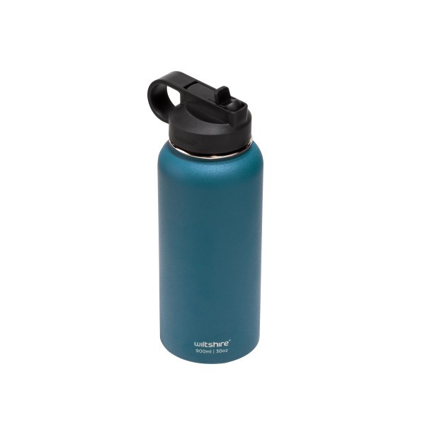 Stainless Steel Bottle Teal 900ml  - Wiltshire