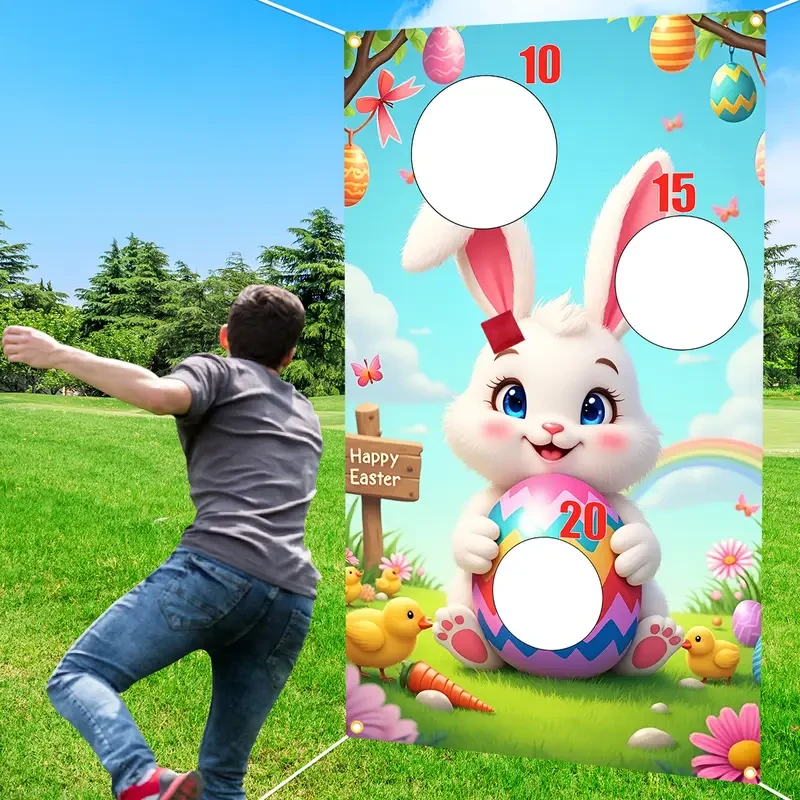 Easter Bunny Fabric Toss Game