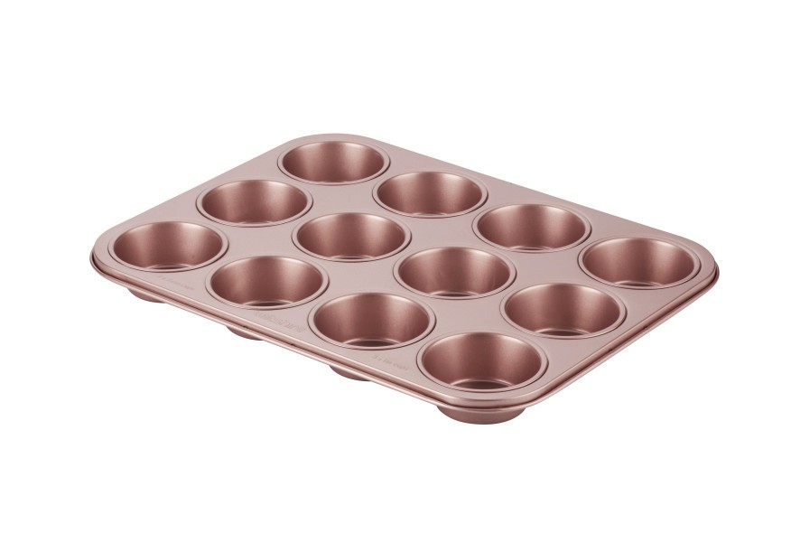 Rose Gold Muffin Pan 12 Cup  - Wiltshire