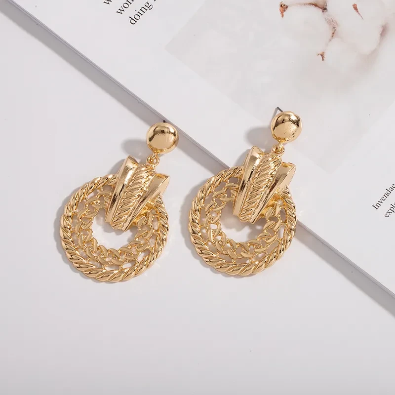 Trending Creative European And American Earrings Geometry