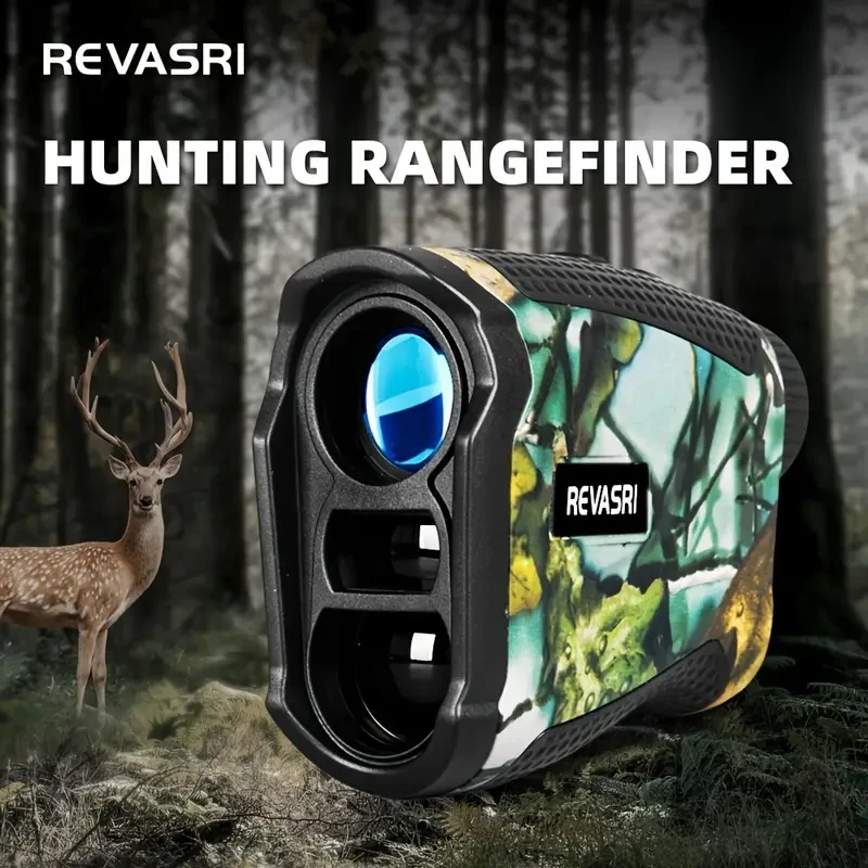 REVASRl 5-990m Laser Rangefinder with 6X Monocular