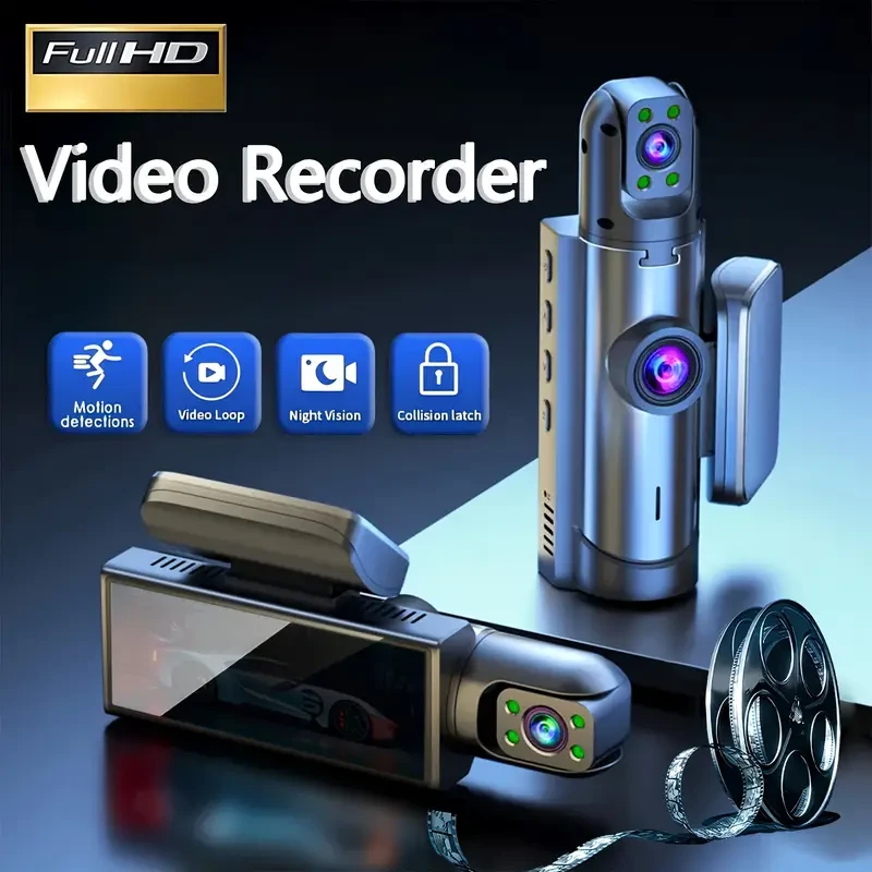 YiXingjia HD Dual-Camera Car DVR