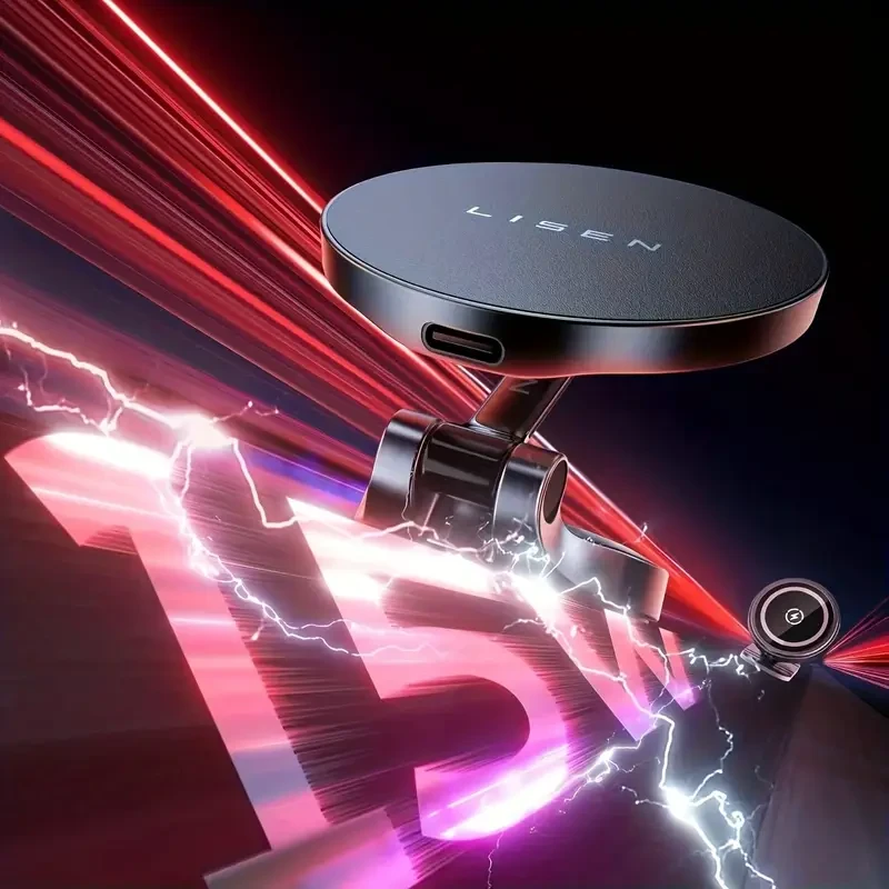 LISEN Magnetic Car Mount Charger