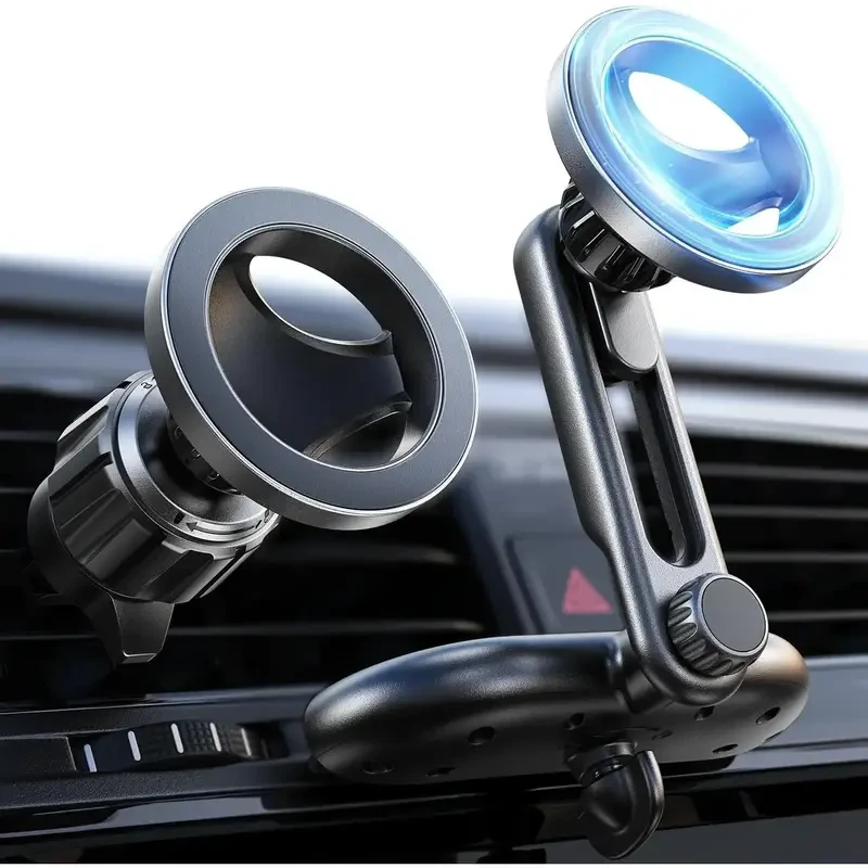 LISEN 3-in-1 Adjustable CD Phone Holder for Car