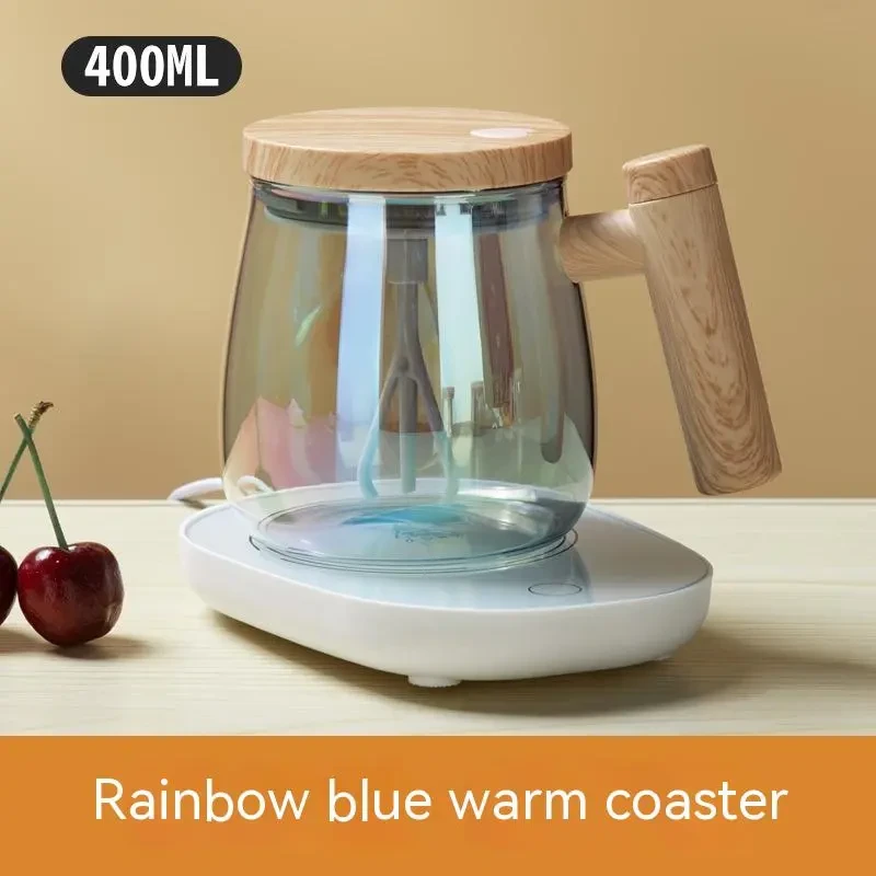 400ML Self Stirring Coffee Mug Electric Mixing Glass Coffee CupHigh Speed Fast Automatic Coffee Cup