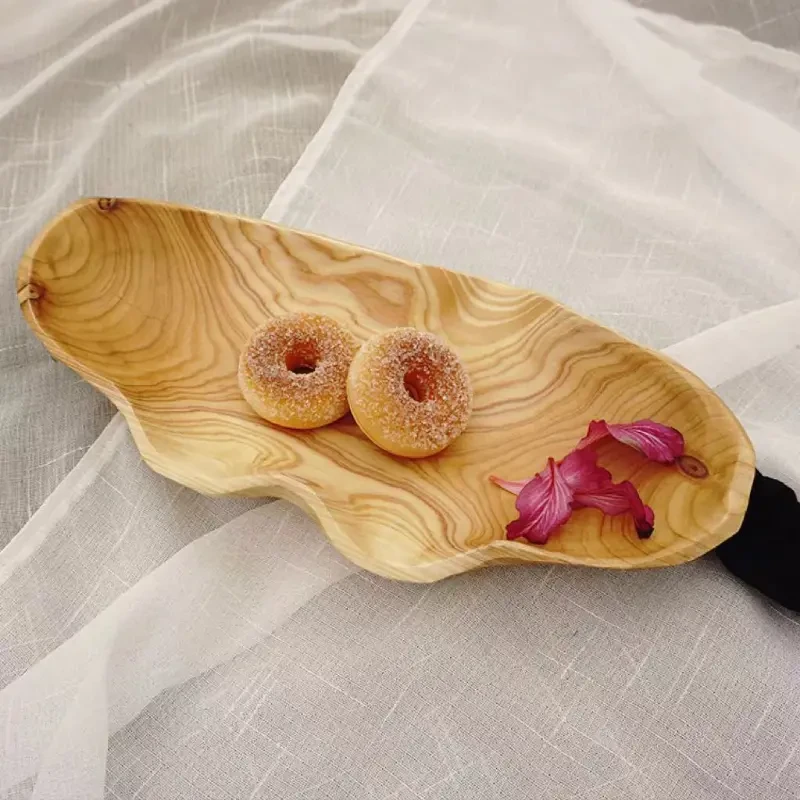 Elegant Solid Wood Serving Tray