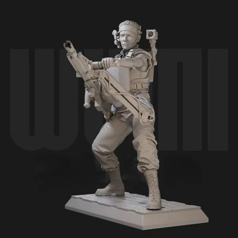 1/24 Scale Resin Figure Assembly Model Kit  Female Special Forces Fantasy Diorama Toy