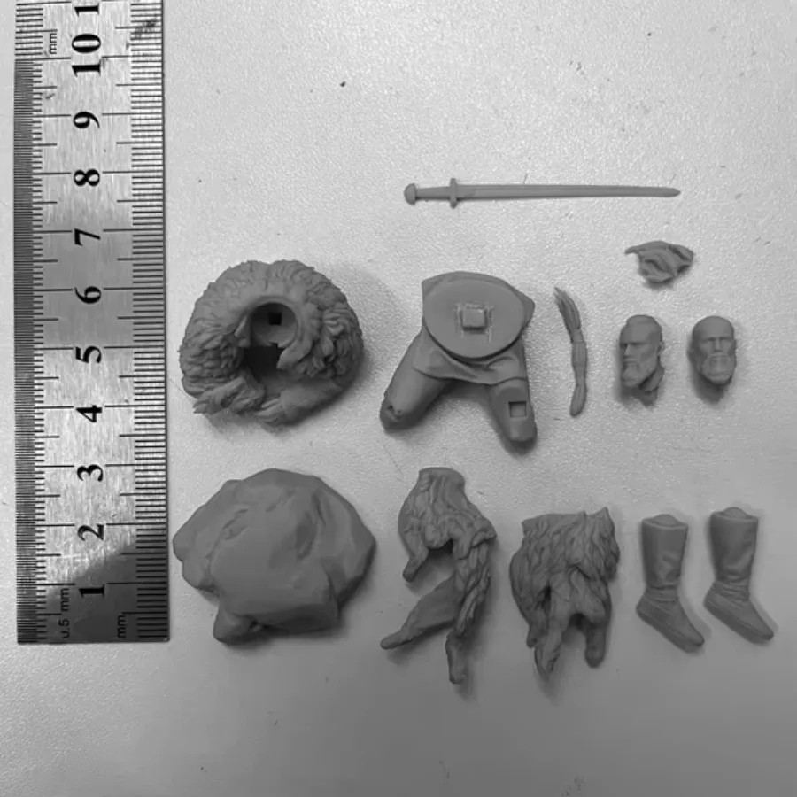 1/24 Scale Resin Figure Model Kit  Ancient Viking Warrior Bjorn Ironside