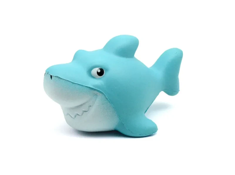 Slow rebound shark decompression toy