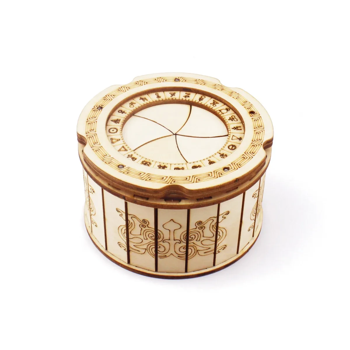 Wooden Mechanism Box Puzzle Toy