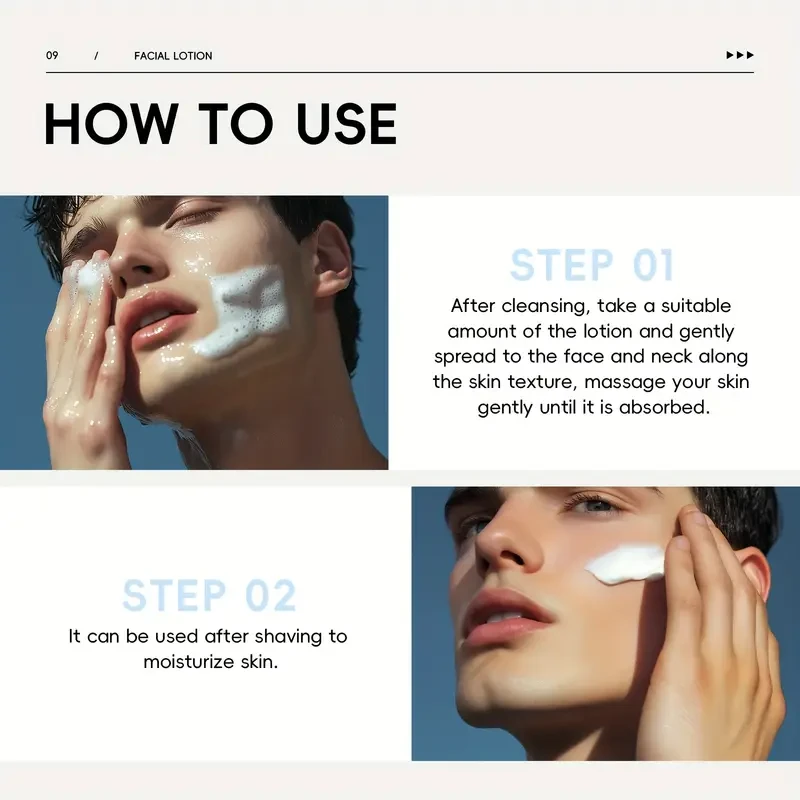 1pc LAIKOU Men'S Facial Lotion 3.38 fl.oz