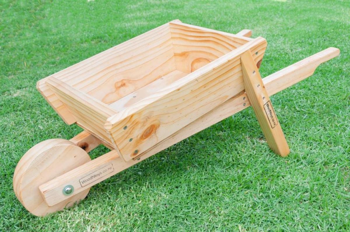 NZ Wooden Wheelbarrow | Handmade