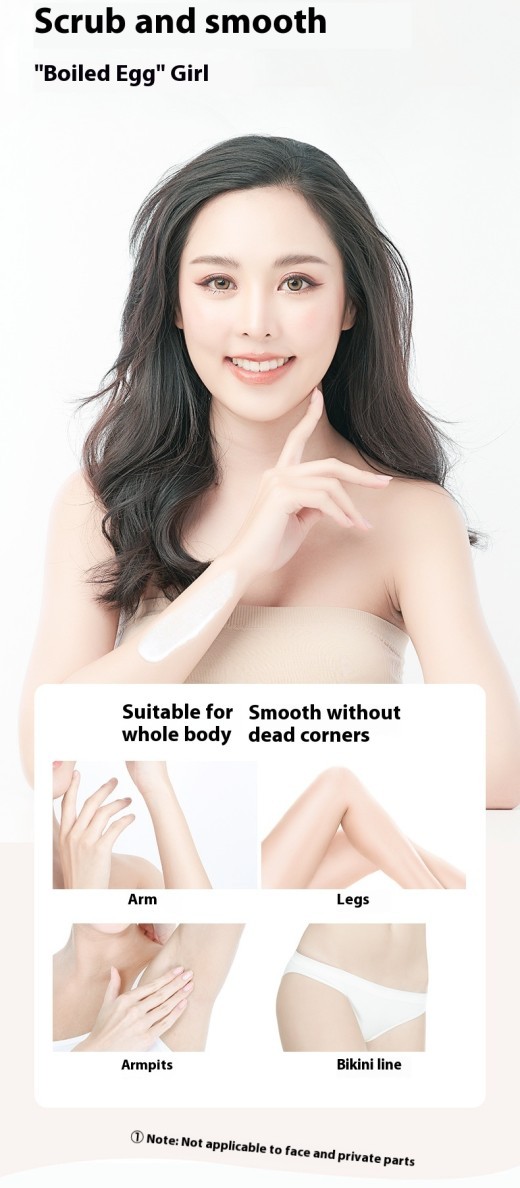 Gentle Cleansing Depilatory Cream Mild And Non-irritating