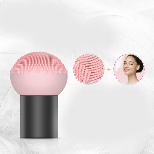 Silicone Facial Cleansing Instrument Electric Facial Cleansing Instrument Brush Facial Massage To Blackhead Pore Cleaner