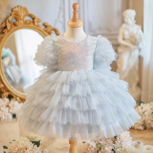 Baby Girl's Birthday Pettiskirt Dress