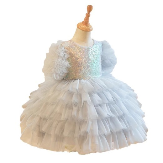 Baby Girl's Birthday Pettiskirt Dress