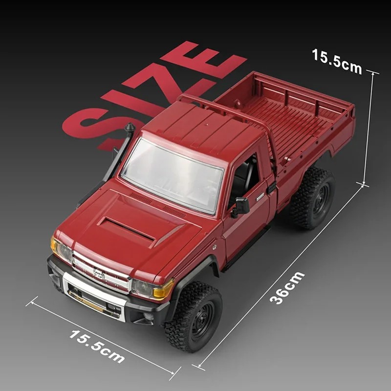 Full Scale RC Car MN82 1:12 2.4G 4WD Off-Road Crawler Pickup Truck