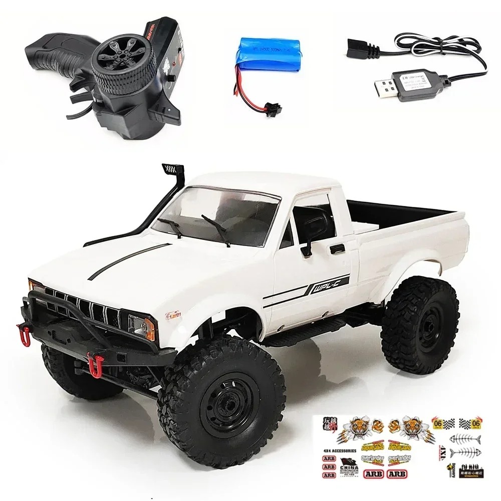 WPL C24 Upgrade C24-1 1:16 RC Car 4WD Off-Road Radio Control Rock Crawler