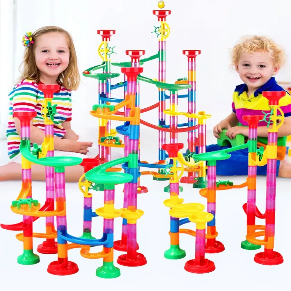 Ball track slide marble toy