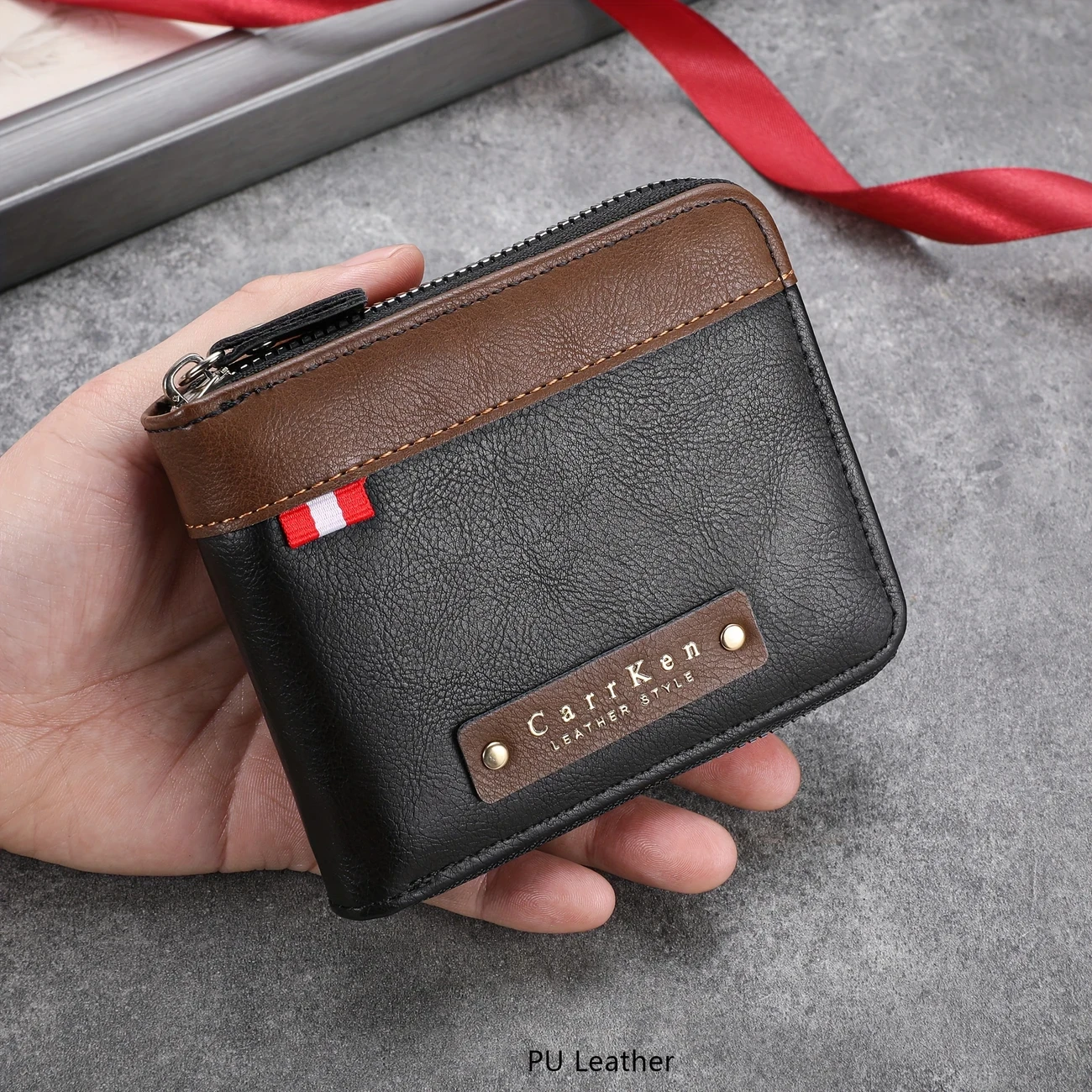 Men's Multifunctional Geometric-pattern Wallet