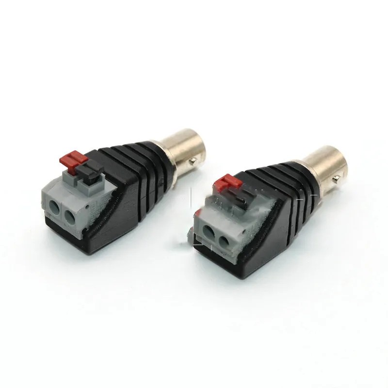 Mayitr 1pc Speaker RCA Connector Universal Wire A V Cable to Audio Male RCA Adapter Jack Press Plug Cabe for Audio Cable