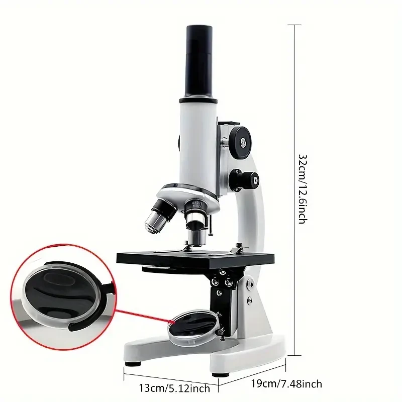 A Biological Optical Metal Desktop Microscope