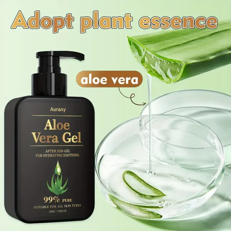 AURANY Aloe Vera Gel & After Sun Care