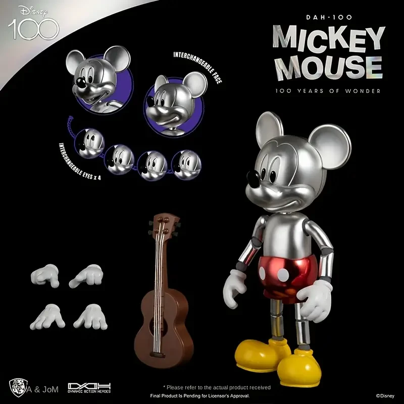 Disney Licensed Mickey Mouse Action Figure with Interchangeable Parts