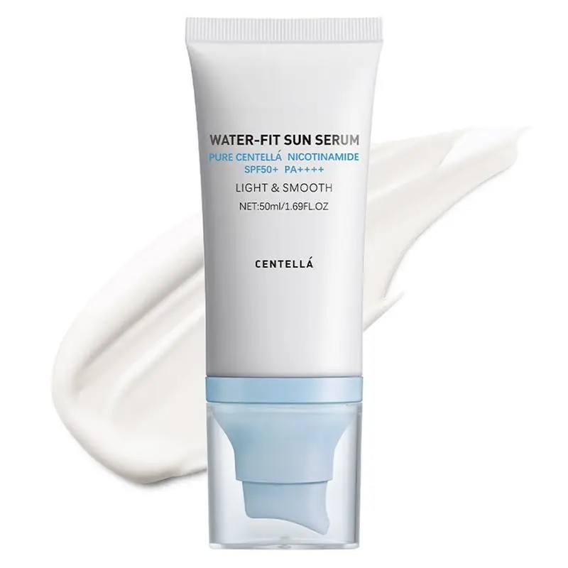 Sunscreen SPF 50 with Centella Asiatica  Non-Sticky Refreshing Sunscreen Essence for Dry