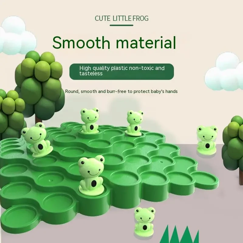 Jenga Toy Frog Balance Tree