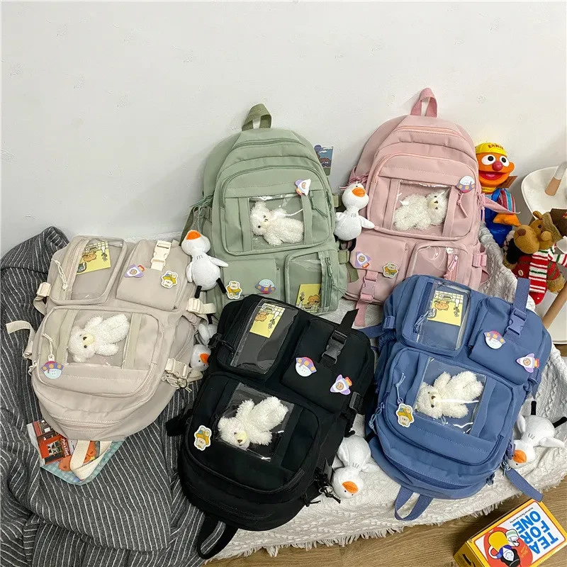 School Bag Harajuku Style Backpack for Students