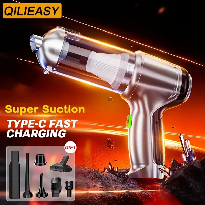 QILIEASY Handheld Dry And Wet Vacuum Cleaner