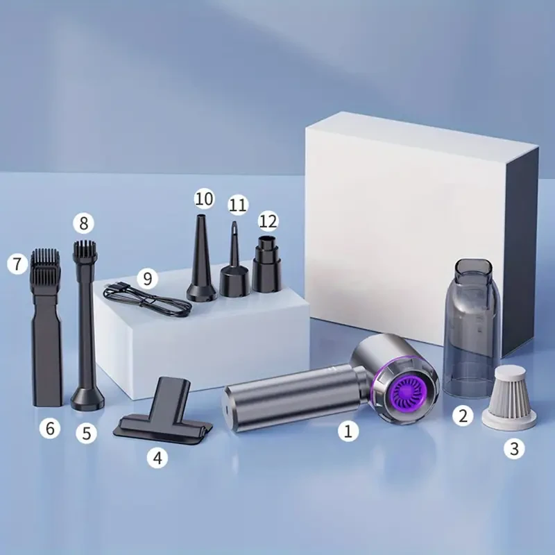 QILIEASY 4-in-1 Cordless Handheld Vacuum Cleaner