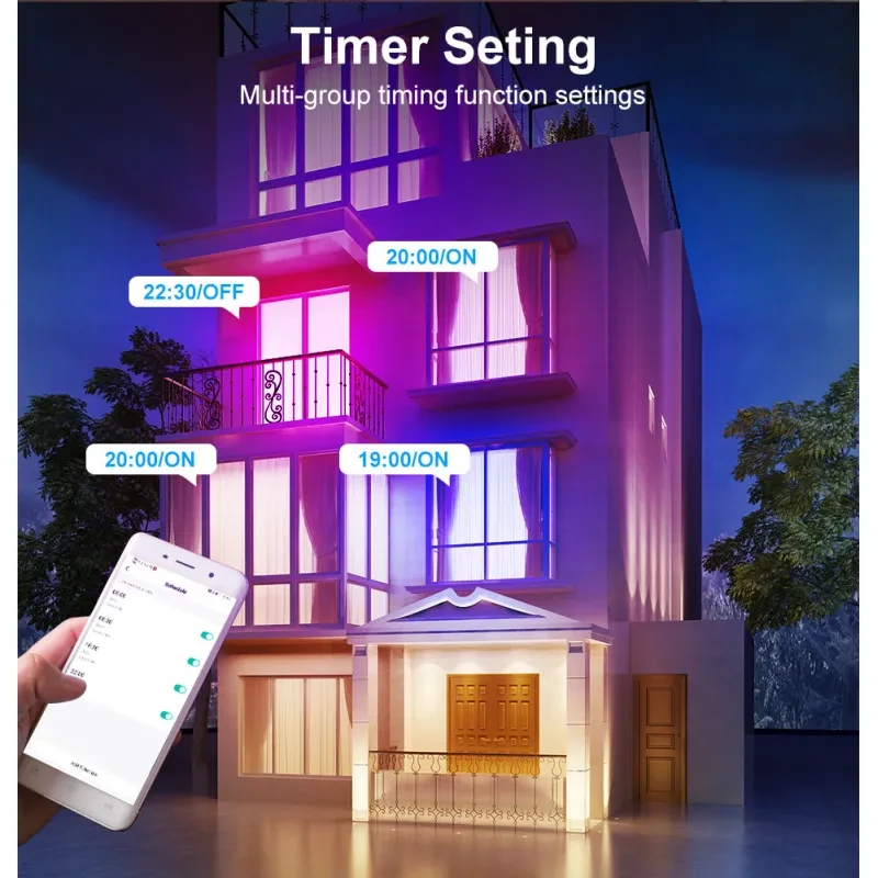 Explosive WiFi Smart Bulb Color Tone Voice Control Bulb