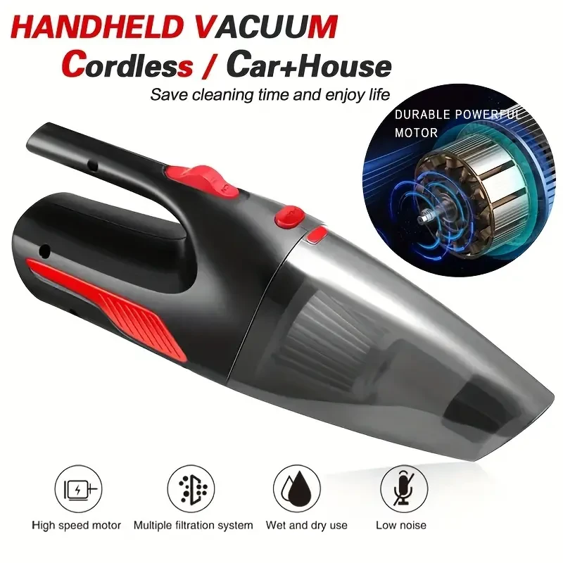 1pc CascadeVac Cordless Handheld Vacuum Cleaner