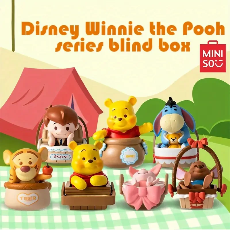 MINISO Disney Winnie the Pooh Travel Series Mystery Box