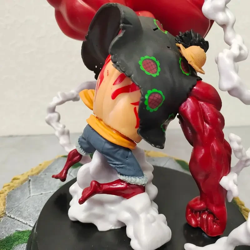 PVC Cartoon Character Statue with Giant Fist