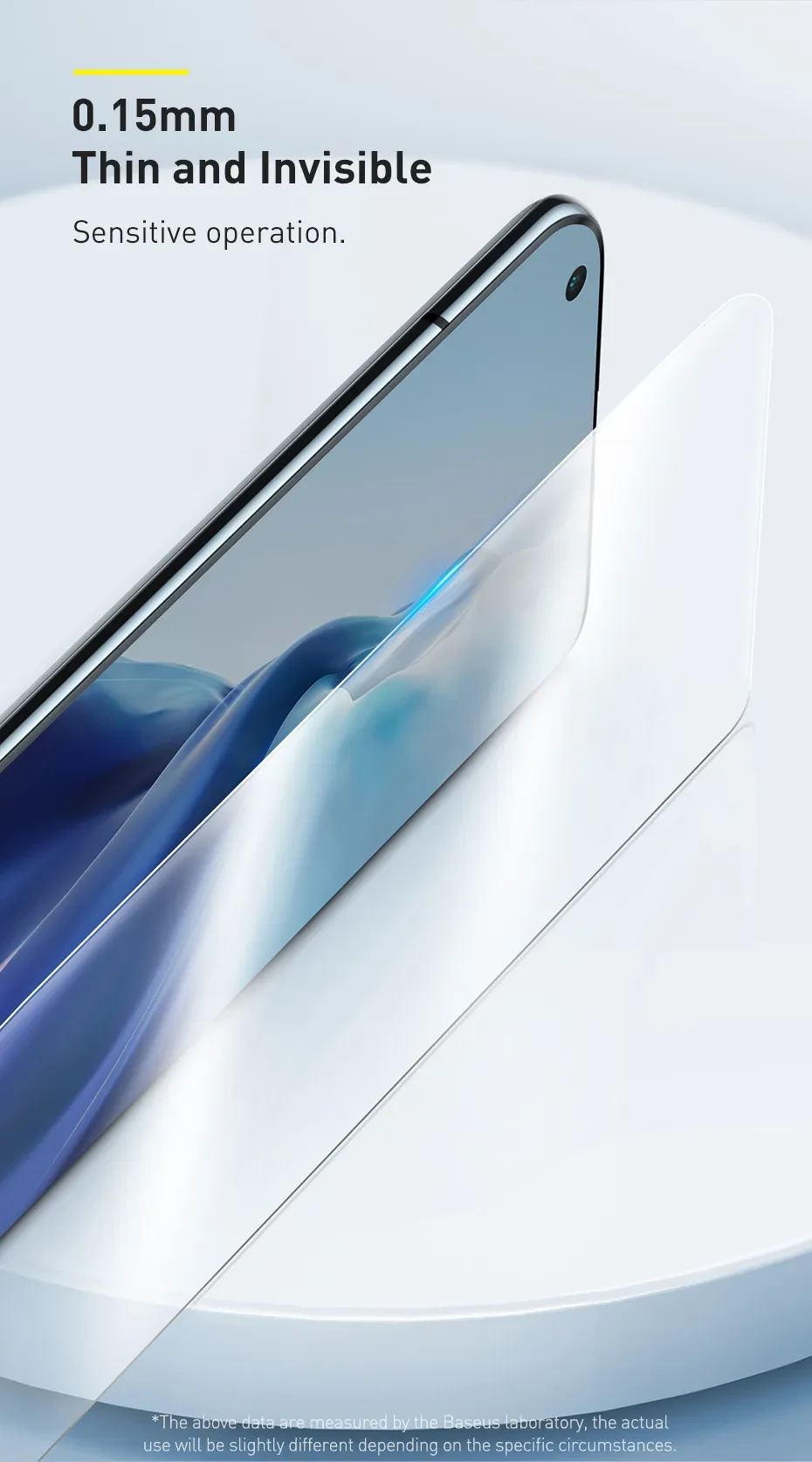 Full Screen Curved Hydrogel Film For Xiaomi 11 11 Pro Two Pieces Transparent