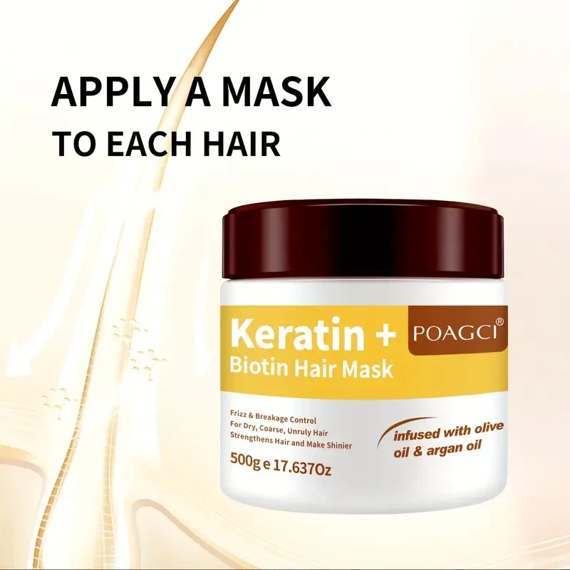 Large Capacity Hair Mask 500g/17.63oz