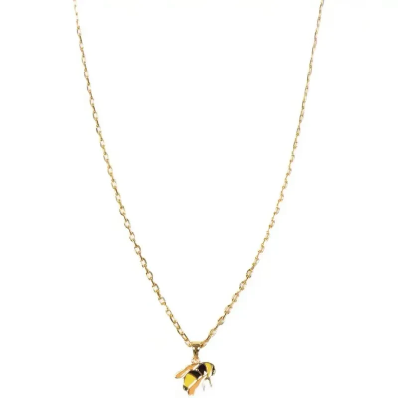 Bee Necklace European And American Rap Trend Street